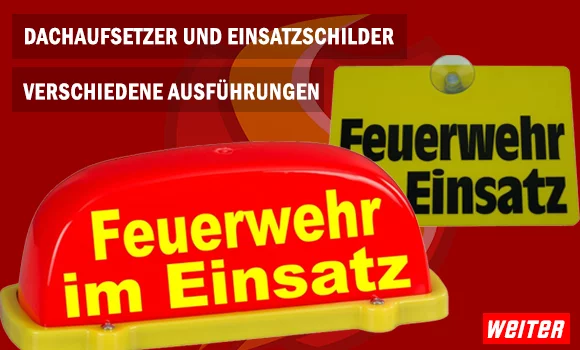 Dachaufsetzer 2 - Feuerwehr im Einsatz rot - Berlin - Online-Shop