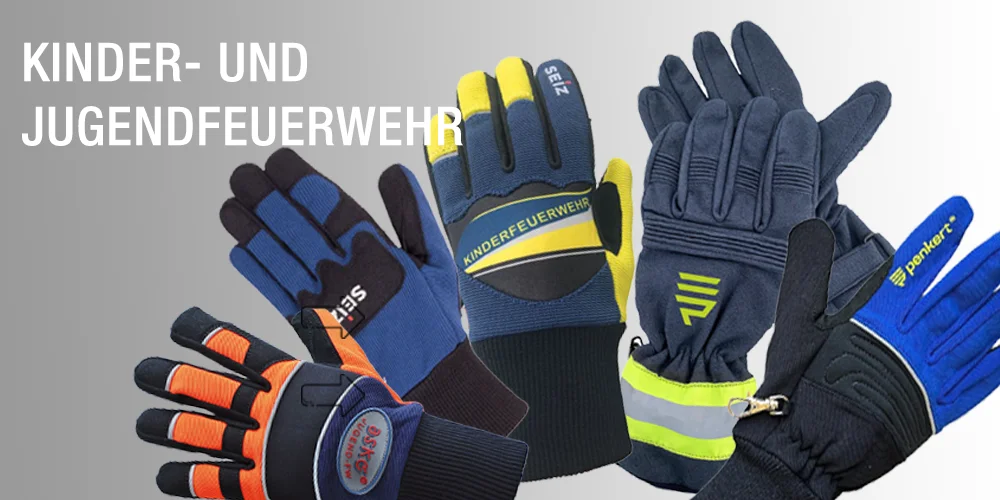 Jugendfeuerwehr und Kinderfeuerwehr Handschuhe