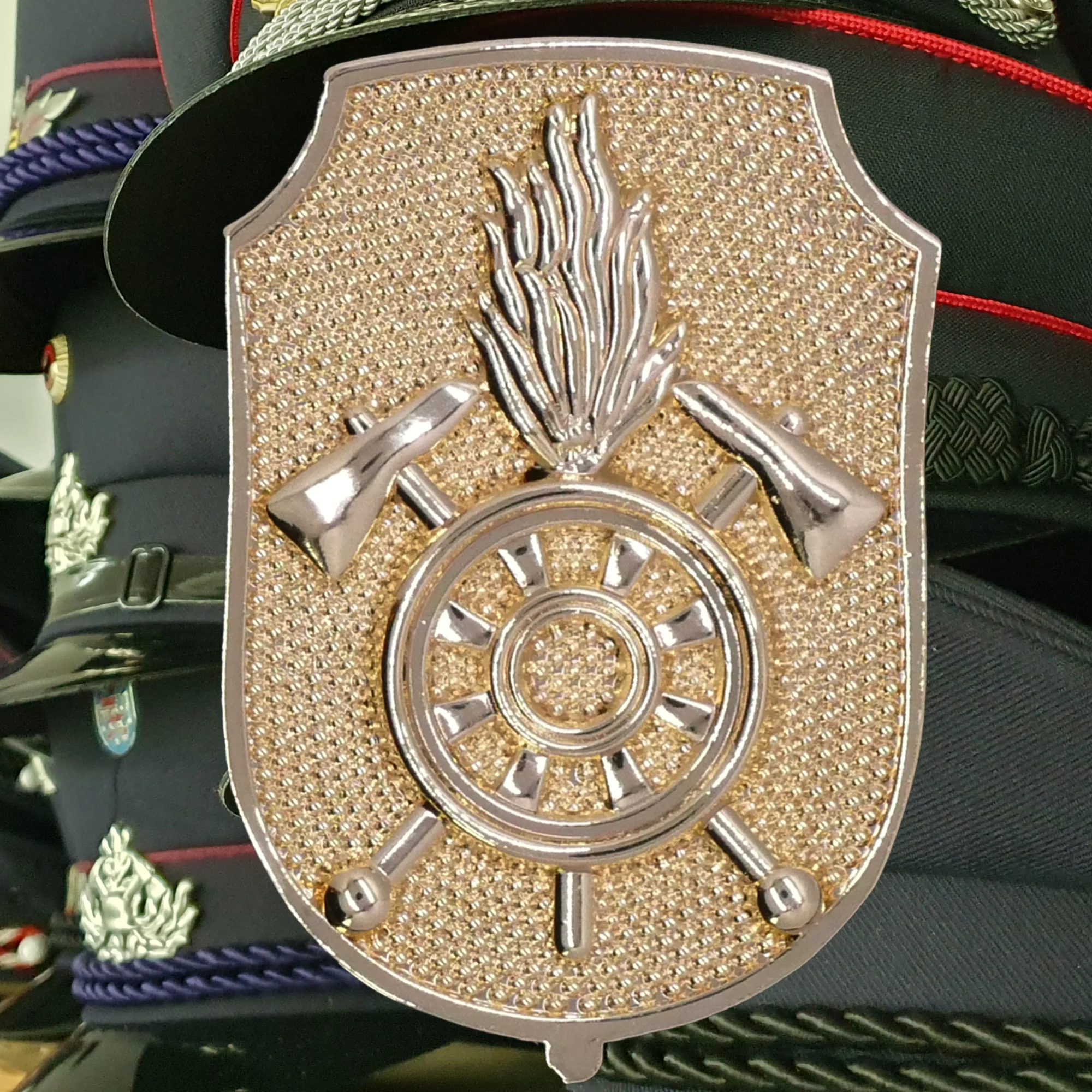 Feuerwehr Bayern Mützen- und Kragenabzeichen