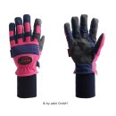 Schutzhandschuh GUARD mit Strickbund pink Gr. 8