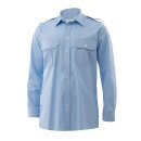 Hellblaues Premium-Uniformhemd m. Tunnel &...