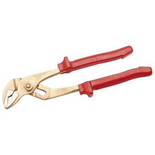 Dönges Wasserpumpenzange funkenfrei, Maulweite max. 110 mm, Länge: 400 mm, Gewicht: 1.680 g