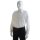 Weißes Premium-Uniformhemd, Tunnel & abnehmbare Schulterklappen, extra lange Ärmel Gr. 43/44