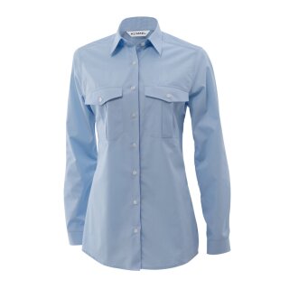 Premium-Uniformbluse, hellblau, Langarm