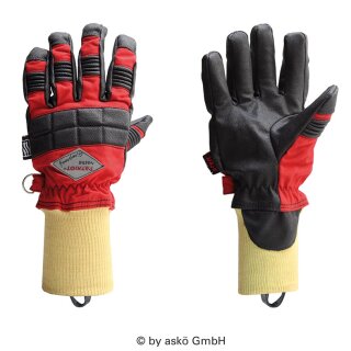 PATRIOT FIREPROOF mit Strickbund Gr. 12 rot