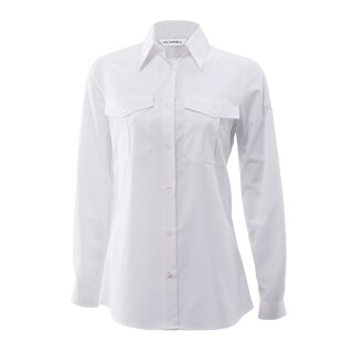 Premium-Uniformbluse, weiß, Langarm Gr. 40