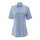 Hellblaue Premium-Uniformbluse, Kurzarm Gr. 34