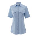 Hellblaue Premium-Uniformbluse, Kurzarm 46