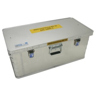 FireBox, 6 Mehrzweckzug DIN 14800-MZ 32 Kasten 1 (DIN 14800-5) Einteilung mit Trennblechen