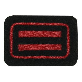 Feuerwehr Dienstgradabzeichen - Bayern (handgestickt) Oberfeuerwehrmann