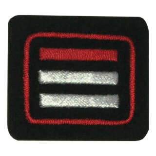 Feuerwehr Dienstgradabzeichen - Bayern (handgestickt) Oberlöschmeister