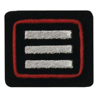 Feuerwehr Dienstgradabzeichen - Bayern (handgestickt) Hauptlöschmeister