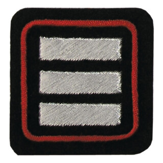 Feuerwehr Dienstgradabzeichen - Bayern (handgestickt) Hauptbrandmeister