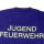Sweatshirt, dunkelblau, Rückenaufdruck "JUGENDFEUERWEHR", leuchtgelb, Größe XL