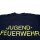 Dunkelblaues Jugendfeuerwehr T-Shirt (neongelber Aufdruck) XL
