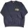 Dunkelblaues FEUERWEHR 112 Sweatshirt, beidseitig bedruckt