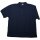 Polo-Shirt, dunkelblau, Rückenaufdruck "Feuerwehr", neongelb, Größe XXL