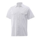 Weißes Premium-Uniformhemd, Kurzarm Gr. 47/48