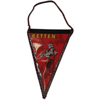 Wimpel Retten, 8 x 13,5 cm
