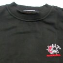 Sweatshirt, schwarz, Brustaufstick Feuerwehr-Logo,...