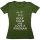 Damen T-Shirt "Keep Calm and love a fireman" Farbe kiwi Gr. S