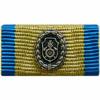 Ordensspange Bayerisches Feuerwehr-Leistungsabzeichen Stufe 4 (gold-blau)