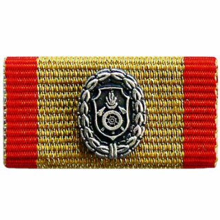 Ordensspange Bayerisches Feuerwehr-Leistungsabzeichen Stufe 6 (gold-rot)