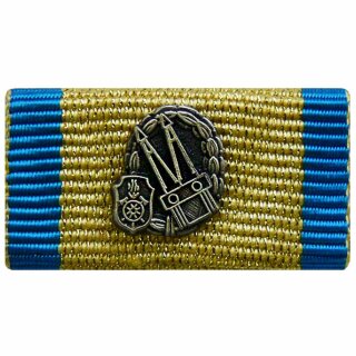 Ordensspange Bayerisches Feuerwehr-Leistungsabzeichen THL Stufe 4 (gold-blau)