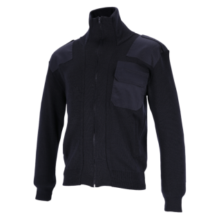 Feuerwehr-Strickjacke Schwarzblau Novotex Gr. 66/68 (3XL)