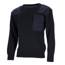 Feuerwehr-Strick-Pullover Schwarzblau Novotex Gr. 42