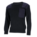 Feuerwehr-Strick-Pullover Schwarzblau Novotex Gr. 60