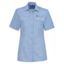 Feuerwehr Bluse "Brandenburg" hellblau kurzarm...