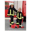 Kinder Feuerwehranzug Set inkl- Helm - Kinderfeuerwehr Größe III / 128-140