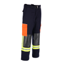 THL Bundhose - Einsatzhose - Schwarzblau/Leuchtorange...