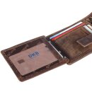 Feuerwehr Geldbörse CLASSIC - 12 Karten/RFID – Büffel-Leder