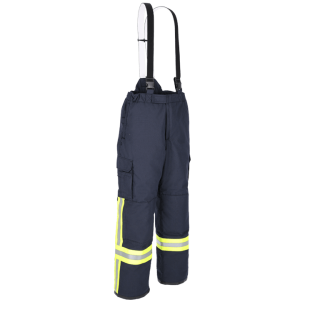 Überhose Nomex / Airtex®S EN 469 + HuPF Teil 4 - Typ B PU CARBON KNIEVERSTÄRKUNG 62/64