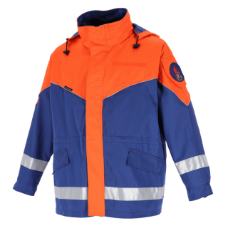Überjacke Jugendfeuerwehr Parka mit Innenjacke und Membrane Gr. 4XS (124/130)