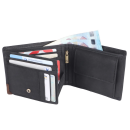 Feuerwehr Geldbörse schwarz- 12 Karten/RFID –...
