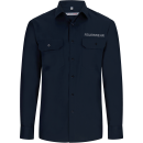 Diensthemd FW MV, langarm, mit Schultertunnel marineblau...