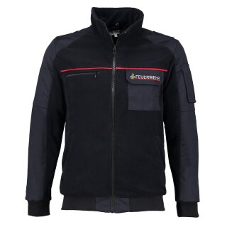 Fleecejacke Feuerwehr Baden-Württemberg mit Stick L