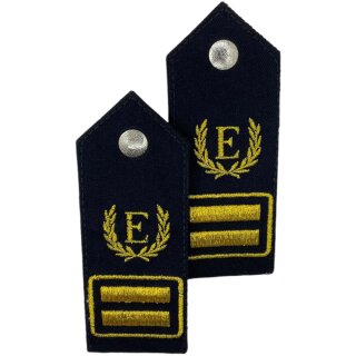 Goldmetallisierte Schulterklappen Ehrenkreisbrandmeister