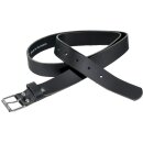 Ledergürtel mit Rollschnalle und seitlicher...