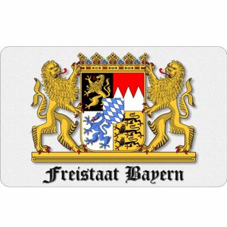 Brettchen Freistaat Bayern