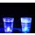 Schnapsgläser 2er Set, blinkend, LED, blau