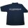 Polo-Shirt, dunkelblau, weißer Rückenaufdruck "Feuerwehr", Größe S