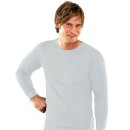 Weißes Langarm CoolDry Thermoshirt