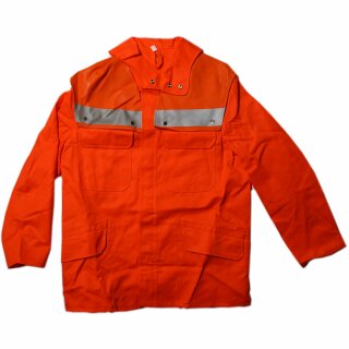 Feuerwehr-Schutzjacke, orange, mit Koller FEUERWEHR