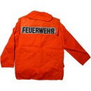 Feuerwehr-Schutzjacke, orange, mit Koller FEUERWEHR 42