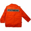Feuerwehr-Schutzjacke, orange, mit Koller FEUERWEHR 94