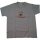 Kinder T-Shirt, graumeliert, Frontaufdruck "Ich will zur Feuerwehr" 6 Monate